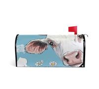 Carino Mucca blu Decorativo casella di posta copre per l'estate carino natale mailbox copre magnetico dimensioni standard copertura para buzon