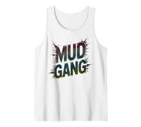 Carino Mud Gang Run Muddy Buddies Mudder Squad Outfit Canotta