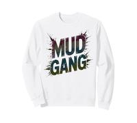Carino Mud Gang Run Muddy Buddies Mudder Squad Outfit Felpa