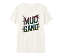 Carino Mud Gang Run Muddy Buddies Mudder Squad Outfit Maglietta Premium