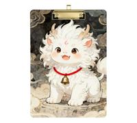 Carino Mythical Beasts of Ancient Chinese Mythology - Portablocco formato A4, formato A4, per insegnanti, dimensioni 23,5 x 30,5 cm