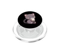 Carino Neko Cat Boba Tea Kawaii Anime Bubble Tea Cat PopSockets PopGrip per MagSafe