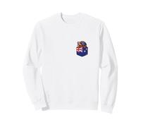 Carino neozelandese Pocket Kiwi Nuova Zelanda Felpa