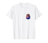 Carino neozelandese Pocket Kiwi Nuova Zelanda Maglietta