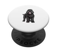 Carino Nero Russo Terrier Amante Cane Proprietario Pet PopSockets PopGrip Adesivo
