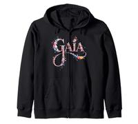 Carino Nome Gaia Personalizzato Ragazza Garden Reunion Outfit Felpa con Cappuccio