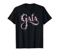 Carino Nome Gaia Personalizzato Ragazza Garden Reunion Outfit Maglietta