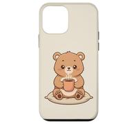 Carino Orso Con Tazza Di Caffè Cozy Morning Custodia per iPhone 12 mini