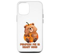 Carino Orso Indossare Jack o'Lantern Pumpkin Pie Is Beary Good Custodia per iPhone 12/12 Pro