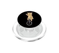 Carino Orso Monociclo Cavaliere Ondulando PopSockets PopGrip per MagSafe