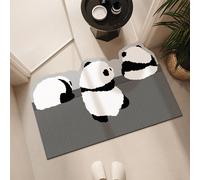 Carino Panda Bagno Stuoie Morbido Tappetino Antiscivolo 40x60cm