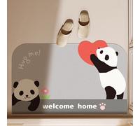 Carino Panda Bagno Stuoie Morbido Tappetino Antiscivolo 40x60cm