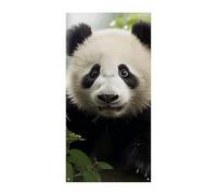 Carino Panda Bear Copertura Della Porta Banner Party Decor Forniture Portico Appeso Banner Personalizzazione Festone Per Vacanze Compleanno Giardino Prato