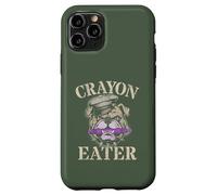 Carino Pastello Mangiatore Bulldog Grunt Famiglia Militare Soldato Meme Custodia per iPhone 11 Pro