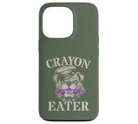 Carino Pastello Mangiatore Bulldog Grunt Famiglia Militare Soldato Meme Custodia per iPhone 13 Pro