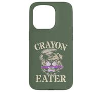 Carino Pastello Mangiatore Bulldog Grunt Famiglia Militare Soldato Meme Custodia per iPhone 15 Pro