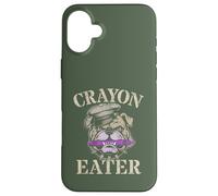Carino Pastello Mangiatore Bulldog Grunt Famiglia Militare Soldato Meme Custodia per iPhone 16 Plus
