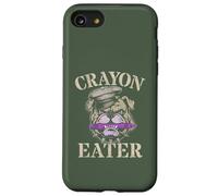 Carino Pastello Mangiatore Bulldog Grunt Famiglia Militare Soldato Meme Custodia per iPhone SE (2020) / 7/8