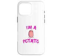 Carino patata sono una patata Pullover Hood I love potatoe Custodia per iPhone 16 Pro Max