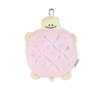Carino Peluche Carino Tartaruga Bambola Moneta Borsa Da Polso Del Fumetto Portafoglio Mini Zipper Ragazza Coin Portatile Portafoglio Cavo Auricolare Bag, Colore unico, A4