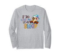 Carino per l'amante del Gufo Se Mi ami lasciami Dormire Dire Maglia a Manica