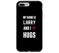 Carino Personalizzato Nome È Larry E I Love Hugs Custodia per iPhone 7 Plus/8 Plus