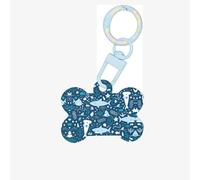 Carino Pesce Blu 1 Stampa Dog Tag Osso A Forma Di Doppio Modello Lati Del Cane ID Tag A Forma Di Osso Pet Name Tags Dog Collar Tag