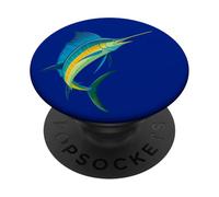 Carino Pesce Spada Colorato Marlin Broadbill Pesce Spada PopSockets PopGrip Adesivo