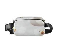 Carino Pet Ducks elegante marsupio a tracolla per uomo donna piccola borsa a tracolla essenziale da viaggio con tracolla regolabile per viaggi, palestra, lavoro, Graziose anatre per animali domestici,