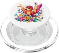 Carino Phoenix Con Fiori I Bambini Phoenix PopSockets PopGrip per MagSafe