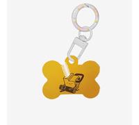 Carino piangere motosega stampa Dog Tag a forma di osso a doppia faccia modello Dog ID tag a forma di osso Pet Name Tags Dog Collar Tag