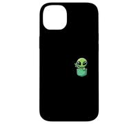 Carino Piccolo Alieno In Pocket Universo UFO Baby Monster Custodia per iPhone 14 Plus