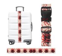 Carino piccolo ragno rosso Heavy Duty bagagli Strap Per Touring