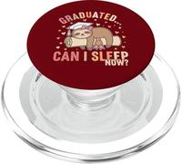 Carino pigro ragazza laurea bradipo può dormire ora coquette arco PopSockets PopGrip per MagSafe
