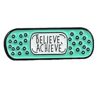 Carino pillola smalto spilla per amore musica felice, Medicina creativa vetro fumetto metallo distintivo, Klein, Metallo non prezioso