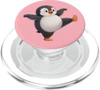 Carino Pinguino Danza Kung Fu Cartone Animato PopSockets PopGrip per MagSafe