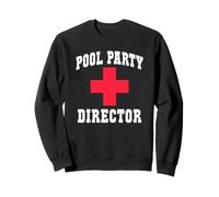 Carino PISCINA PARTY DIRETTORE Sorelle Scuba Viaggio Vacanza Estiva Felpa