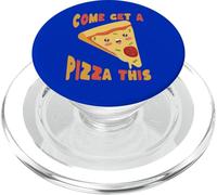 Carino Pizza Slice Vieni A Prendi Una Pizza Questo Divertente Cibo PopSockets PopGrip per MagSafe