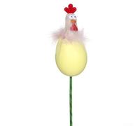 Carino pollo decorativo per aggiungere un tocco di giocosità ai tuoi eventi primaverili (giallo)