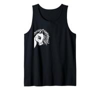 Carino pony islandese Cavallo contorno Tölt ciclomotore Canotta