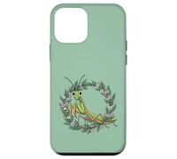 Carino Pregare Mantide E Montagna Laurel Blossom Custodia per iPhone 12 mini