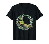 Carino Pregare Mantide E Montagna Laurel Blossom Maglietta