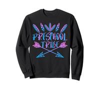 Carino Prescolare Tribe Pre K Insegnante Ritorno a Scuola Studente Felpa