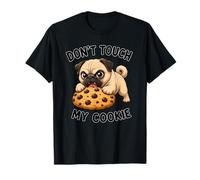 Carino Pug Cookie Amante Non Toccare Il Mio Maglietta