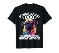 Carino Pug Dog Proprietario Maglietta