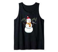 Carino Pupazzo di Neve Che Fa Canto Vocal Coach Canotta