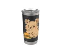 Carino Quokka Burger Snack Bicchiere termico in acciaio inox doppia parete