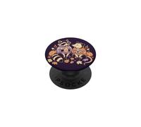 Carino Raccoon Opossum Autunno Zucca Creature Bosco PopSockets PopGrip Adesivo