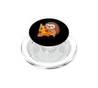 Carino Riccio Abbracciare Peperoni Pizza Fetta Kawaii Cartoon PopSockets PopGrip per MagSafe