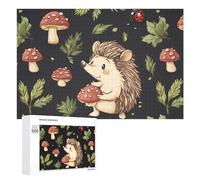 Carino Riccio Fungo Puzzle per Adulti Famiglia Attività Giochi Home Decor Puzzle 1000 PCS